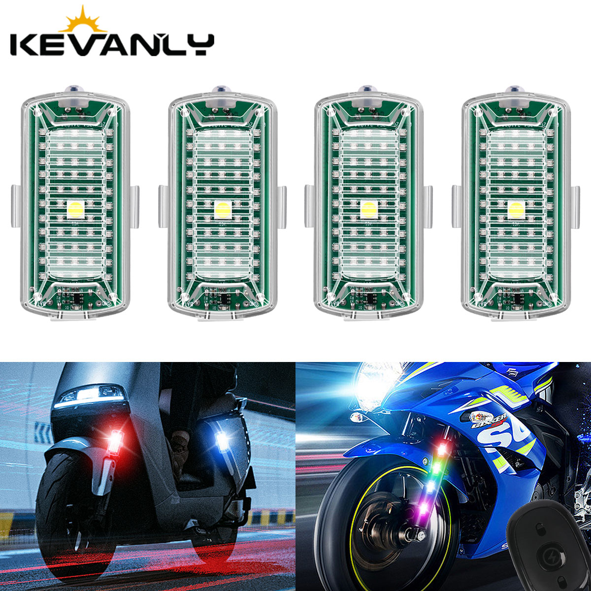 Drone Led Light - Luz estroboscópica LED con Control remoto