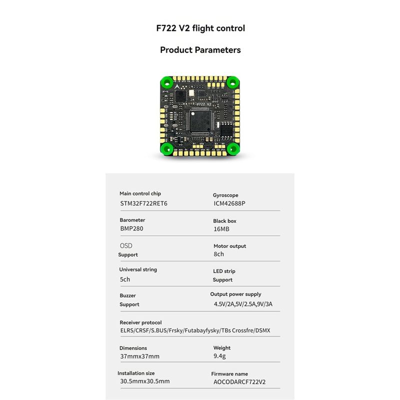 Controlador de vuelo F760 V2 F - Drone Flight Controller reseña y precio