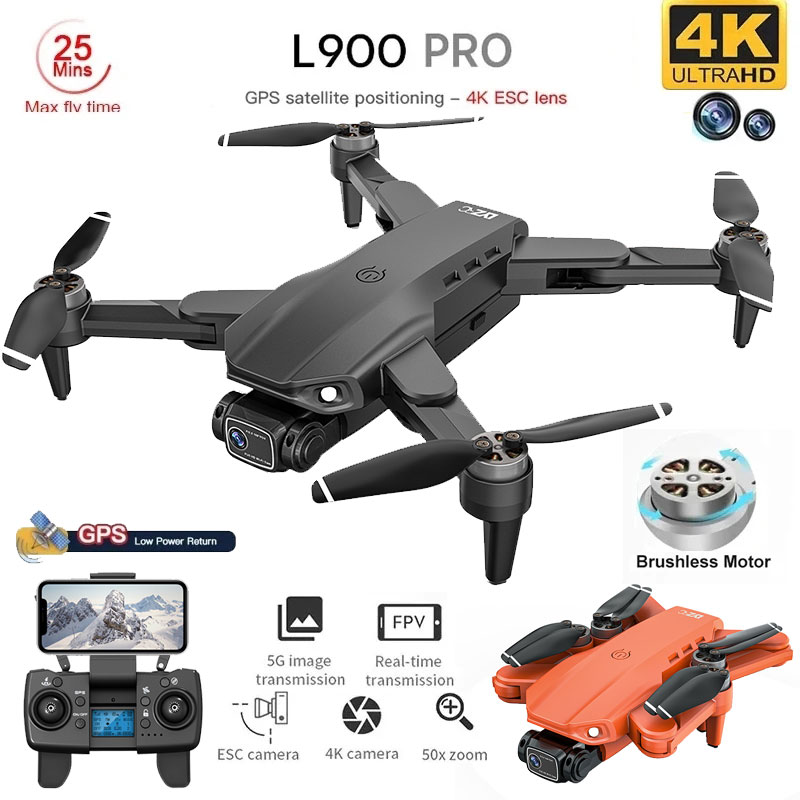 L900 Pro GPS Drone 4K profesio - Drone Gps Module reseña y precio