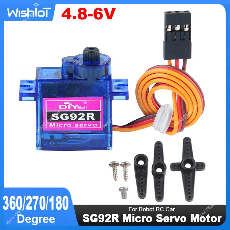 Micro servomotor SG92R 4,8-6V  - Drone Motor reseña y precio