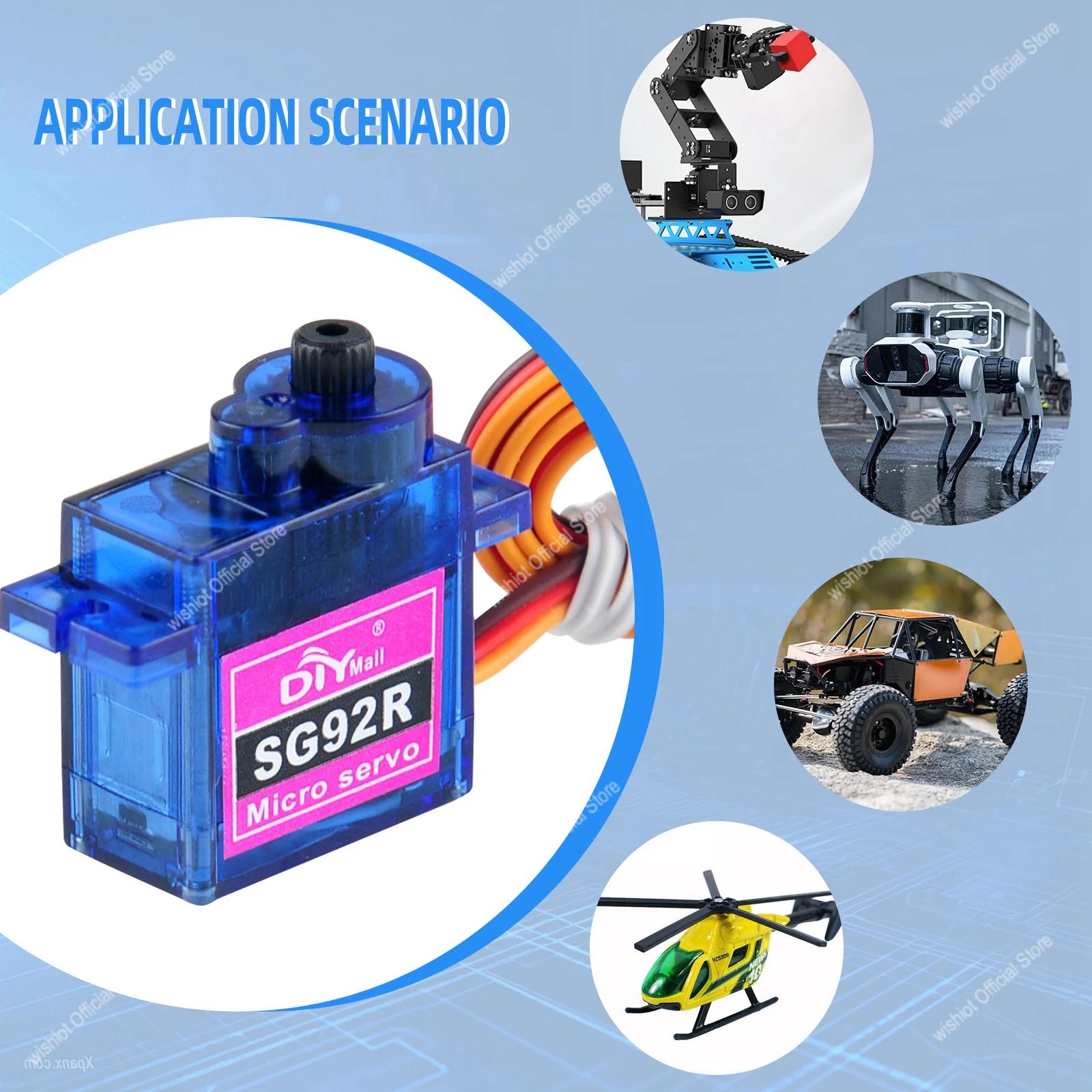 Micro servomotor SG92R 4,8-6V  - Drone Motor reseña y precio